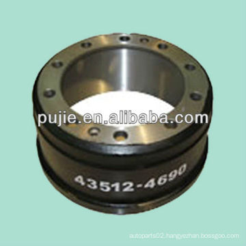 Cast Iron Benz Brake Drum for Dump Truck